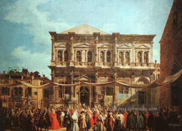 Canaletto Werke - das Fest des Heiligen Rochus Canaletto